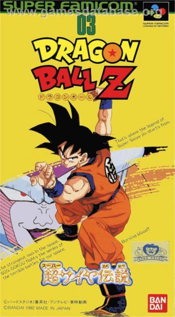 Cover Dragon Ball Z - Super Saiya Densetsu for Super Nintendo